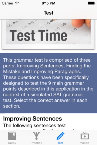 Killer SAT Grammar screenshot 4