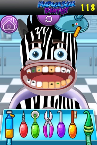 Mad Madagascar Dentist: Europe Most Wanted Doctor Office Game screenshot 2