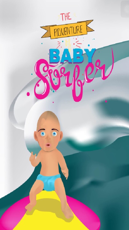 A Surfing Baby: Water Sports Adventure in Surf City