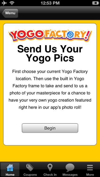 Yogo Factory App