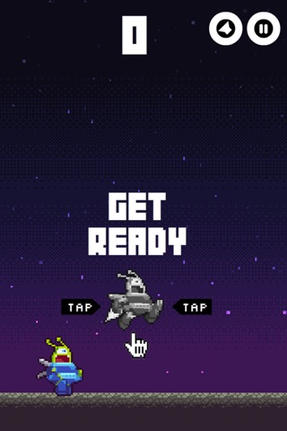 Drib the Flappy Alien screenshot 2