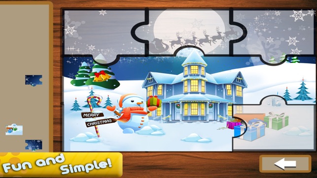Christmas Puzzles From Santa For Kids Free(圖2)-速報App
