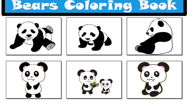 Bear Coloring Book Suitable For Toddlers(圖2)-速報App