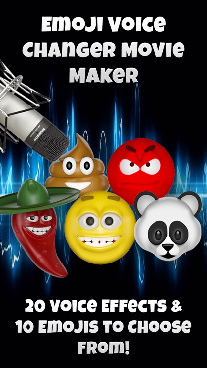 Talking Emoji Voice Changer Free - Crazy Helium Booth Fake Modifier Generator screenshot-4