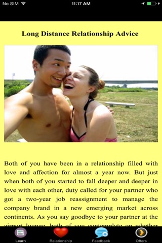 Long Distance Relationships Advice -  Optimizing Communication screenshot 2
