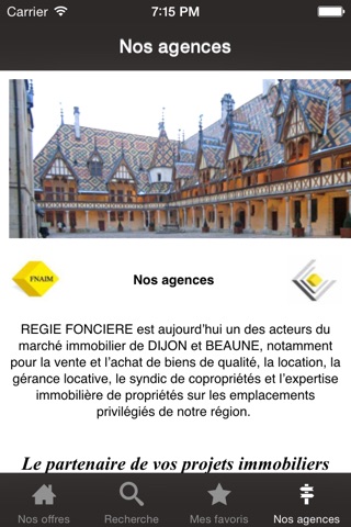 Régie Foncière screenshot 2
