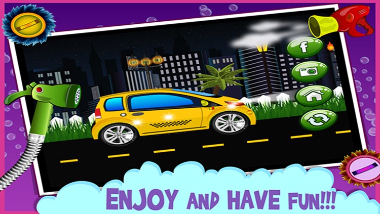 Little Taxi Wash- Kids & Girls Learning & Fun Games screenshot-4