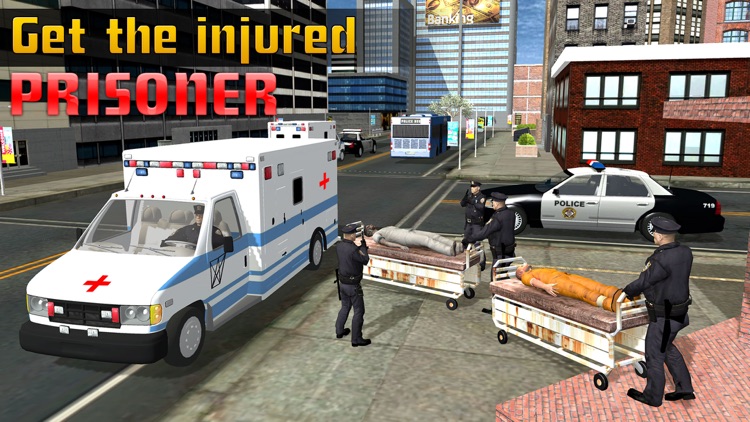 Police Prisoner Ambulance Van – Criminal Transport Simulator Game