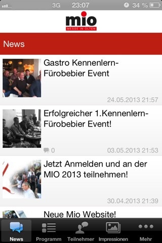 MIO Olten screenshot 2