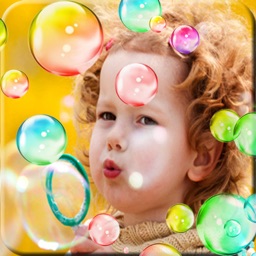 Baby soap bubbles