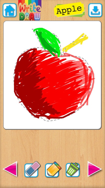 Write Draw Free - Learning Writing, Drawing, Fill Color & Words