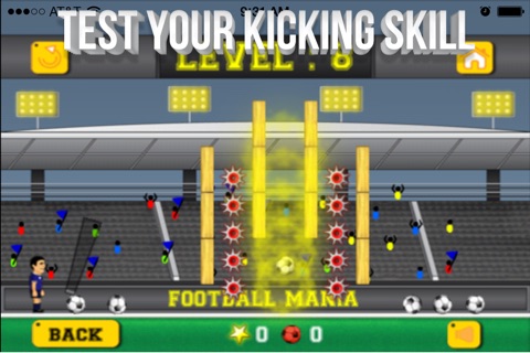 Football Soccer Mania Kick Shooter Sport Skill Challenge Game screenshot 2