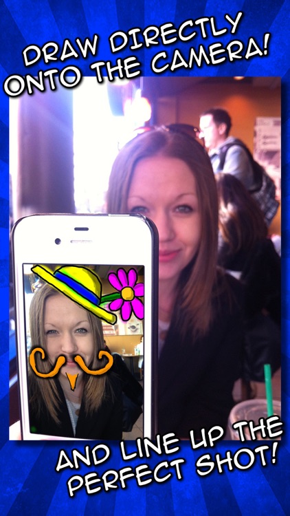 Doodle Face! Draw something silly on your photos!