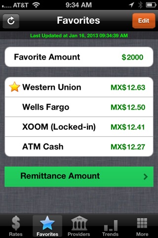 MXN Peso Exchange Rates screenshot 4