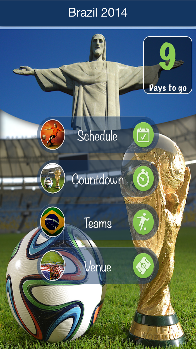How to cancel & delete Soccer- Soccer Countdown + Schedule + Venues from iphone & ipad 1