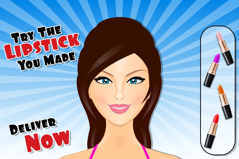 Lipstick Factory – A lipstick design studio & packing simulator game screenshot 3