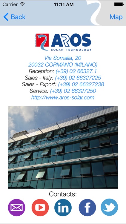 Aros Solar Mobile Catalog