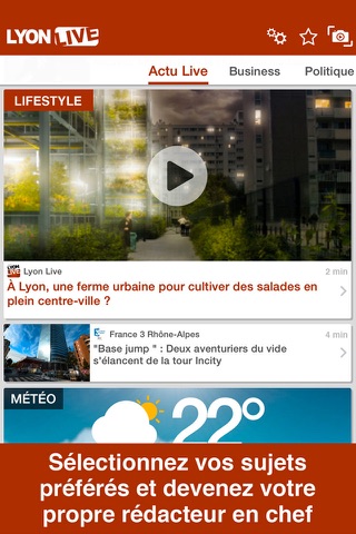 Lyon Live screenshot 2