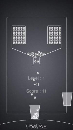 100 Falling Balls - Fill The Cups: mini arcade game edition(圖4)-速報App