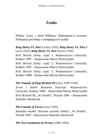 Wykłady O Shakespearze By Wh Auden On Apple Books