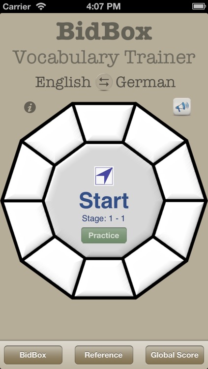 Vocabulary Trainer: English - German