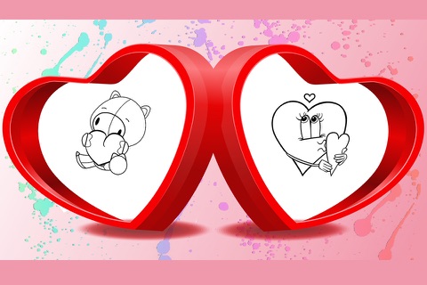 Coloring Book Love screenshot 3