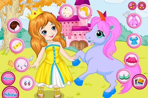 Princess With Unicorn screenshot 2