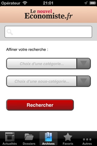 Le nouvel Économiste screenshot 3