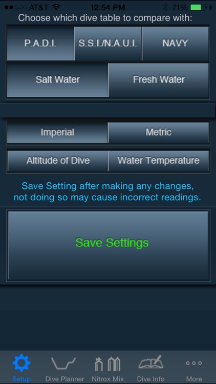 iDive Planner
