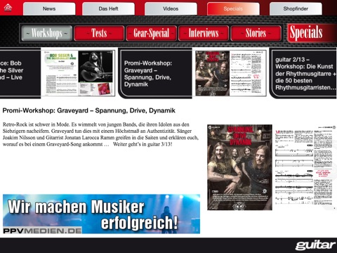 Guitar Magazin screenshot 2