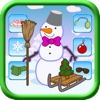 Snowman Festive Dressing up Game Pro - Kids Safe App NO Adverts