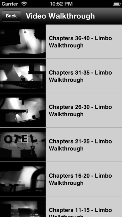 Guide for Limbo