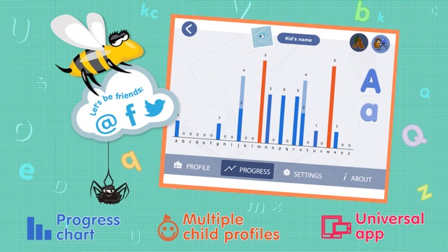 Kids Academy • Learn ABC alphabet tracing and phonics. Monte(圖4)-速報App