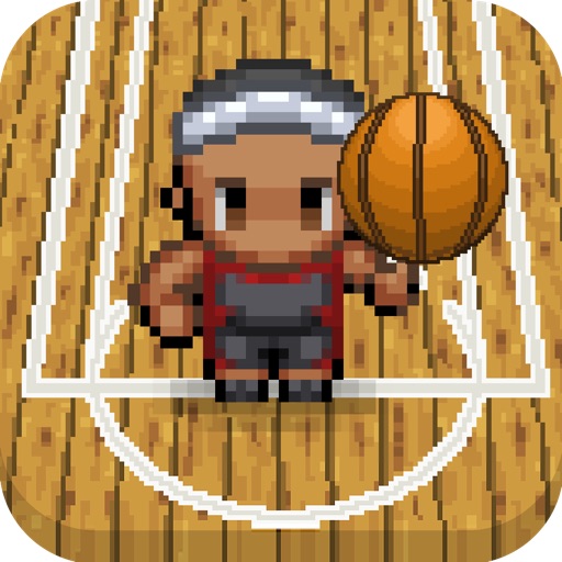 Spin the ball - Basketball Game Retro Icon