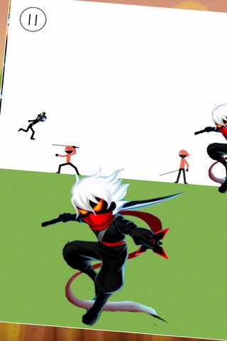 Crazy Man Jump and Jump - Stick Ninja Heroes Dash screenshot 2