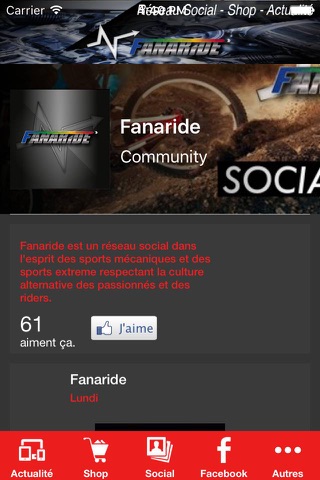 Fanaride - Actualité des Sports Mécaniques et Extrêmes pour Rider screenshot 2
