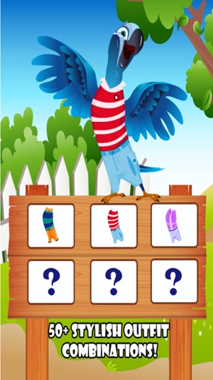 My Little Parrot Dress Up - Free Cute Bird Dress Up Game(圖4)-速報App