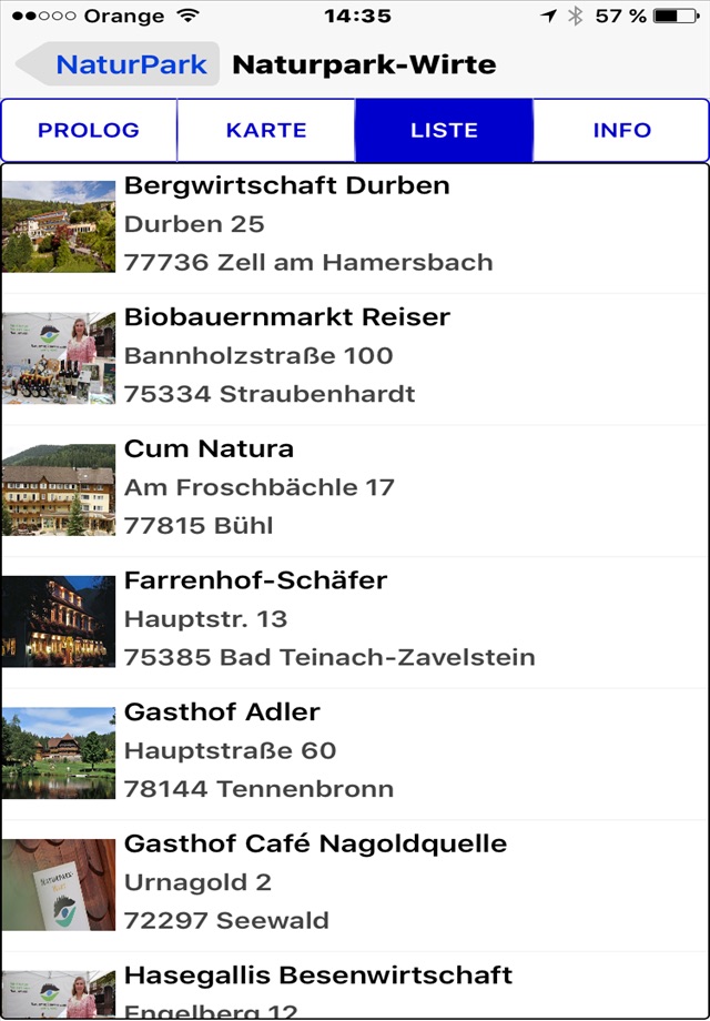 Naturpark-Genuss-App screenshot 4