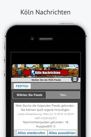 Köln Nachrichten screenshot 2