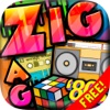 Words Zigzag : 80’s Classic Crossword Puzzle Games Free with Friends