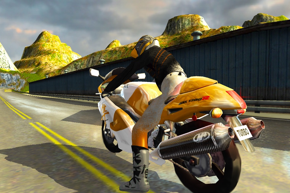 Bike Mountain Highway Rally Free screenshot 3