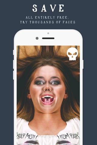 Evil Twin: pic effects filter using friends' photos and my spooky selfies! screenshot 3