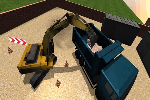 City Construction Simulator 2016: Heavy Sand Excavator Operator and Big Truck Driving Simulation 3D Game PRO edition screenshot 3
