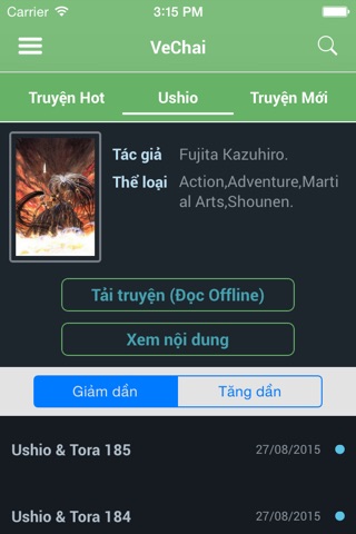 Truyện Tranh Ushio and Tora (Vechai - Truyện Tranh) screenshot 2