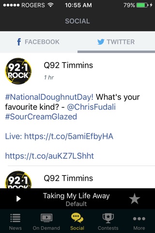 92.1 ROCK Timmins screenshot 3