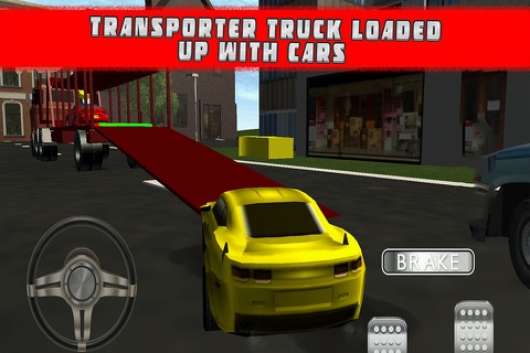 Car Transporter Simulator - Drive mega truck in this driving & parking game screenshot 3