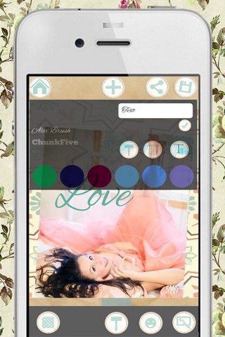 Vintage photo collage editor - frames and stickers - náhled
