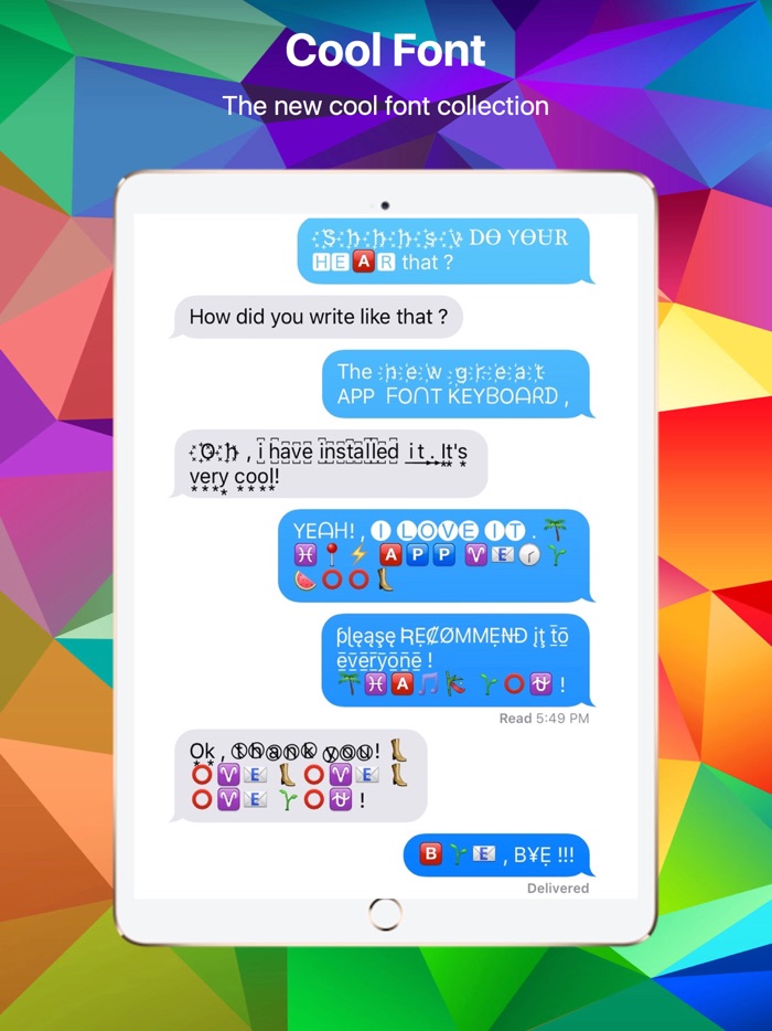 Beauty Fonts Keyboard