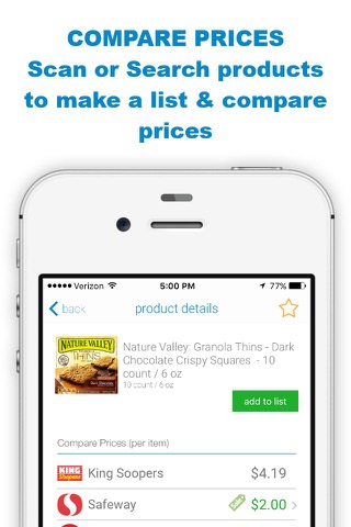 uGrocery | Grocery Price List: Always know the best price screenshot 2