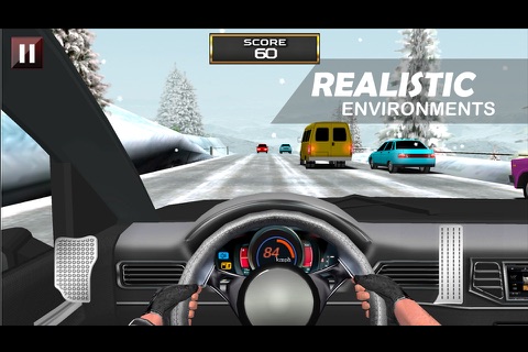 REAL Racing in Car: Cockpit View 3D screenshot 4
